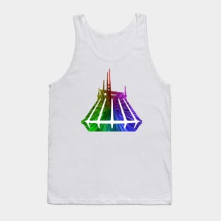 Neon Space Mountain Tank Top